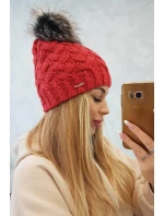 Fleecová čiapka Daria K217 malpberry