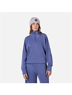 Dámska mikina ROSSIGNOL W CHAVANETTE HZ SCUBA FLEECE, modrá