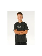Chlapčenské tričko RIP CURL Eternal Shred Wash Tee-Boy, čierne, detské Chlapčenské tričko RIP CURL Eternal Shred Wash Tee-Boy, čierne, detské