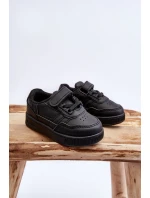 Klasyczne Dziecięce Buty Sportowe Czarne Marlin