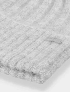 Czapka Zimowa Damska 4F 4FAW23ACAPF299-25M Szara