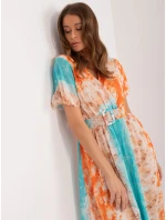 Šaty DHJ SK 15967 2.86 svetlomodrá