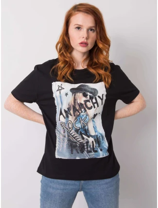 Tričko HB TS 3052.67P čierna Tričko HB TS 3052.67P čierna