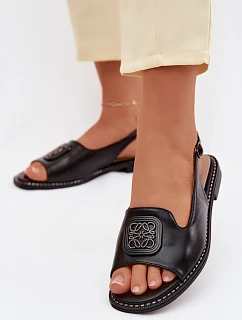 Dámske sandále KV61-6016 black - S.Barski