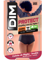 Nočné aj denné menštruačné nohavičky (boxerky) DIM MENSTRUAL NIGHT BOXER - DIM - telová