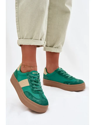 Dámske semišové tenisky Big Star TT274163 Green Dámske semišové tenisky Big Star TT274163 Green
