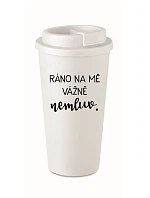 Vážne sa mi to nepáči - biely termohrnček 475 ml