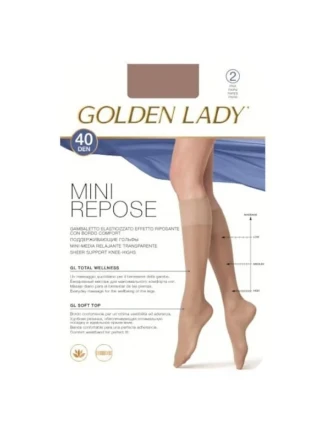 Dámske podkolienky Golden Lady Mini Repose | 40 deň A'2 Dámske podkolienky Golden Lady Mini Repose | 40 deň A'2