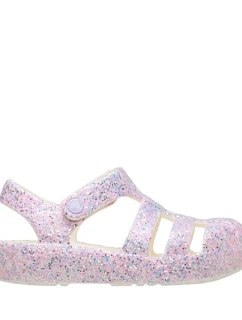 Detské sandále Crocs Classic Glitter Fismerman pink 212644 0WV