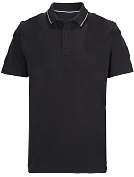 NEOBLU Orel Unisex piqué polo z hrubej bavlny 24.4337 tmavočierna NEOBLU Orel Unisex piqué polo z hrubej bavlny 24.4337 tmavočierna