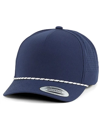Flexfit 5389BD 5-panelová čiapka „Snapback“ 55.89BD tmavomodrá Flexfit 5389BD 5-panelová čiapka „Snapback“ 55.89BD tmavomodrá