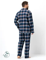 Kľúč MNS 431 B25 long/r M-2XL pánske pyžamo bez zipsu