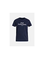Tričko Peak Performance Jr Original Tee, modré Tričko Peak Performance Jr Original Tee, modré
