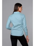 Svetlomodrá klasická dámska košeľa (HH039-41)