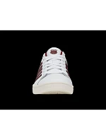 Tenisky K-swiss COURT TIEBREAK II WHITE/TIBETAN RED/SNOW WHITE-M (04413-152-M)