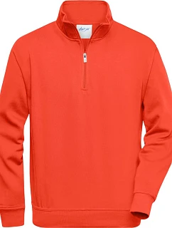 Daiber JN 831 Pracovná mikina s 1/4 zipsom 02.0831 spicy orange