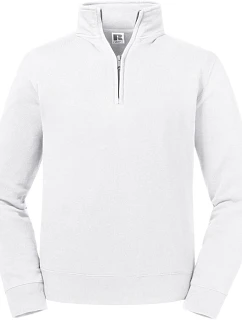 Russell Athletic 270M Mikina s 1/4 zipsom „Authentic“ 10.270M biela