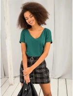 Tričko RV TS 4832.35P tmavo zelená