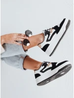 Dámske tenisky na platforme BEIMEI black FashionStreet ZY1005 Dámske tenisky na platforme BEIMEI black FashionStreet ZY1005