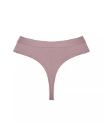 Dámske tangá EVER Ease String - PURPLE - fialovo-hnedé 6116 - SLOGGI