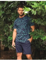 Pánske pyžamo Key MNS 934 A26 cr/r M-2XL Pánske pyžamo Key MNS 934 A26 cr/r M-2XL