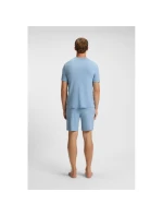 Tričko Boss Rib Azzurro M 50509328-450 pánske