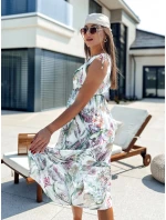 ROSALIE šaty biele FashionStreet EY2527