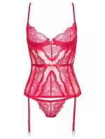 Dámsky korzet Ravenna corset cherry - BEAUTY NIGHT FASHION Dámsky korzet Ravenna corset cherry - BEAUTY NIGHT FASHION