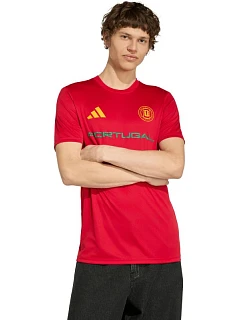 Pánske tričko adidas Portugal 26 Away Jersey red KH2310