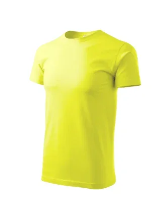 Nové unisex neónovo žlté tričko