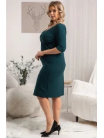 Dámske šaty U340 zelené - Karko Dámske šaty U340 zelené - Karko