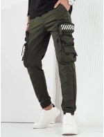 Pánske bojové nohavice zelené FashionStreet UX4160
