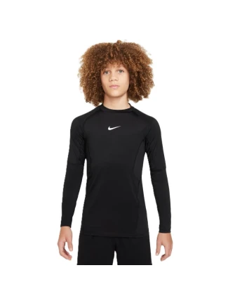 Juniorské termo tričko Nike Pro FJ6822-010 Juniorské termo tričko Nike Pro FJ6822-010