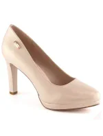 Sergio Leone W SK53N béžové lodičky na platforme a podpätku Sergio Leone W SK53N béžové lodičky na platforme a podpätku