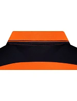 Yoko HVJ 220 Hi-Vis Piqué Polo 79.J220, vysoká viditeľnosť, oranžová/námornícka modrá