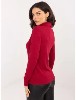 Sveter LK SW 510184.01P bordový