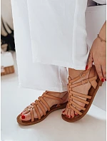 Dámske sandále IRALIE ZY0943 béžové – FashionStreet