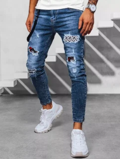 FashionStreet pánske modré džínsové nohavice UX3933