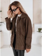Dámska prechodná bunda ORLANDO hnedá FashionStreet TY3610