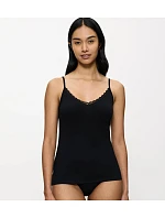 FEEL OF COTTON - bezšvový top s úzkymi ramienkami z organickej bavlny Triumph