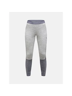 Teplé nohavice PEAK PERFORMANCE Magic 7/8 Long Johns Wool-blend Baselayer Women, sivé