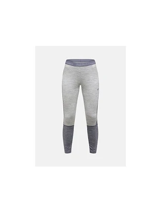 Teplé nohavice PEAK PERFORMANCE Magic 7/8 Long Johns Wool-blend Baselayer Women, sivé Teplé nohavice PEAK PERFORMANCE Magic 7/8 Long Johns Wool-blend Baselayer Women, sivé