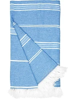 The One Towelling Recycled Hamam Towel Hamamový uterák „Recycled“ 48.1059 kobaltovo modrý The One Towelling Recycled Hamam Towel Hamamový uterák „Recycled“ 48.1059 kobaltovo modrý