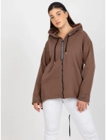 Mikina RV BL 8266.34P hnedá
