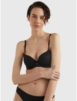 Dámska podprsenka ULTRA SOFT DEMI-CUP BRA UW0UW03159BDS čierna - Tommy Hilfiger Dámska podprsenka ULTRA SOFT DEMI-CUP BRA UW0UW03159BDS čierna - Tommy Hilfiger