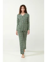 Vamp - Pyžamo s potlačou a gombíkmi 21322 - Vamp