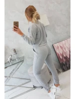 Atlanta šedá sada s potlačou