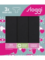 sloggi GO Crush High leg C3P - ČIERNA - SLOGGI ČIERNA - SLOGGI