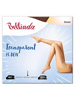 Priehľadné pančuchové nohavice bez zosilneného sedu TRANSPARENT 15 DEN – BELLINDA – hnedé Priehľadné pančuchové nohavice bez zosilneného sedu TRANSPARENT 15 DEN – BELLINDA – hnedé