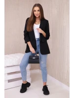 Bunda s klopami elegantná čierna